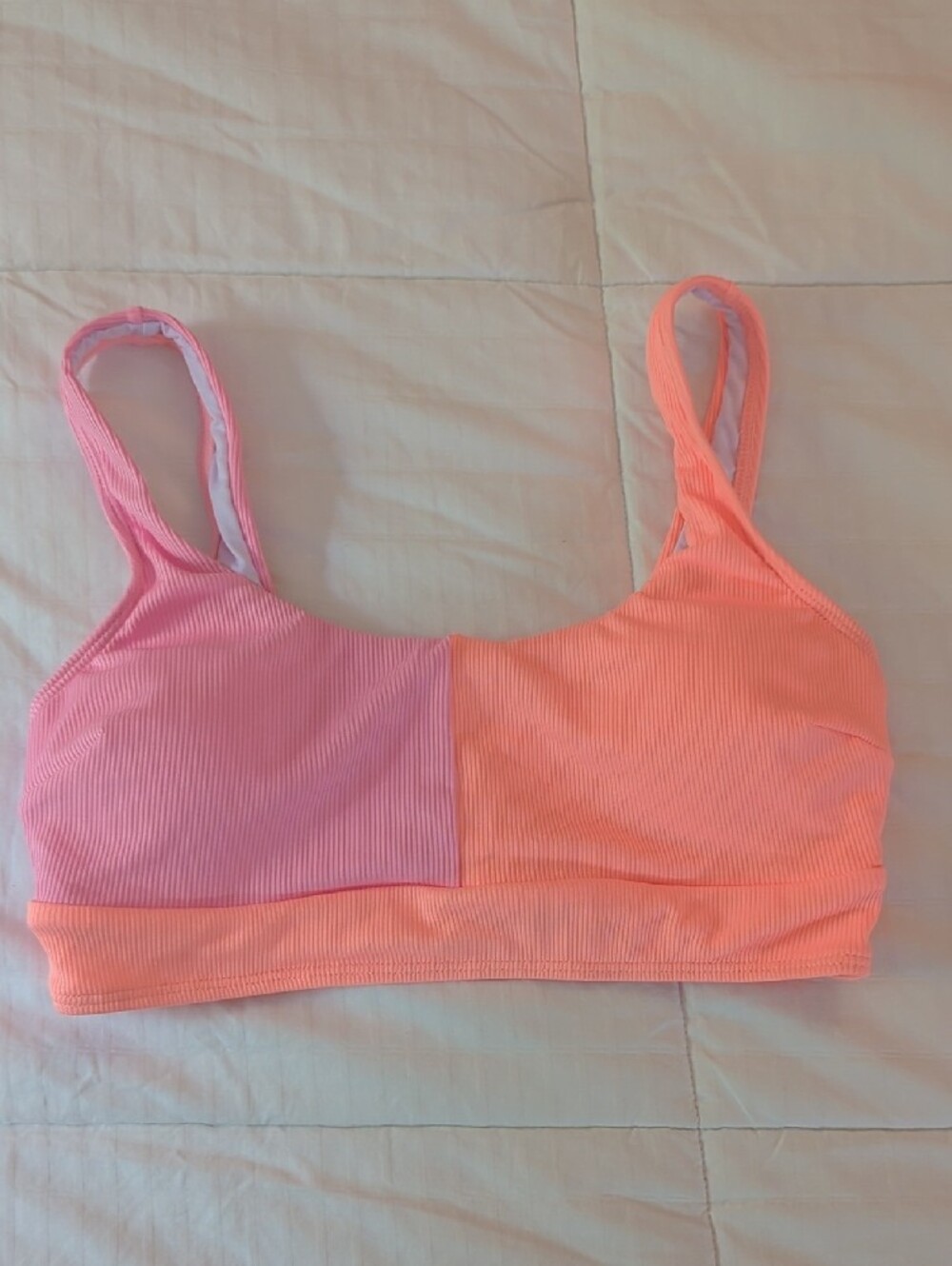 NWT- Cupshe 80s Vibe Neon Bikini Set - Picture 2 of 7